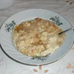 Молочная каша с медом