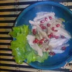 Курица с айвой
