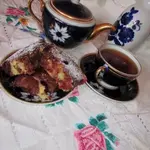 Постный манник с вишнями