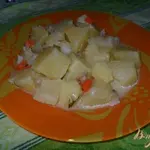 Тушенный картофель