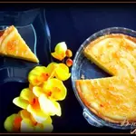 Творожный тарт с лимонным джемом