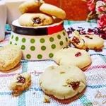 Клюквенное печенье