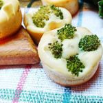 Мафины с брокколи закусочные на молоке