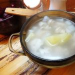 Суп с шампиньонами и мясом
