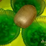 Желе с киви и маком