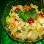 Салат из кольраби с семечками