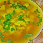 Суп овощной с грибами