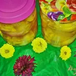 Варенье яблочное с кабачком