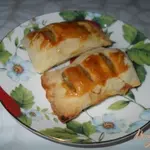 Слойки с яблоками