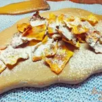 Десерт из хрустящей тыквы