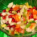 Салат из дайкона и граната
