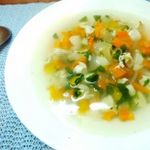 Суп с печеным репчатым луком