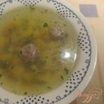 Суп с фрикадельками