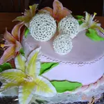 Ажурные шарики из айсинга