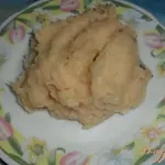 Картофельное пюре с луком и мускатным орехом
