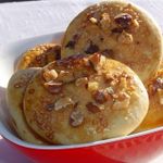 Печенье с грецкими орехами из быстрого теста на пиве