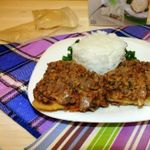 Рыба в ореховом соусе