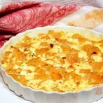 Гарнир из тыквы  и  сыра Фета