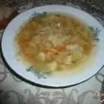 Щи с луком-порей
