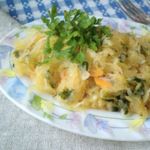 Капуста тушенная с крапивой в мультиварке