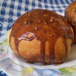 Булочки на сметане с шоколадной глазурью