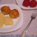 Рубленые котлеты с тыквой