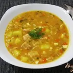 Ароматный суп-харчо