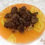 Печень жареная с луком