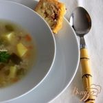 Рассольник с перловкой
