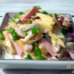 Салат с колбасой