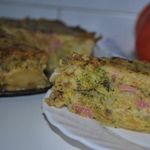 Картофельная запеканка с брокколи