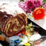 Апельсиновый кекс с сахарной глазурью