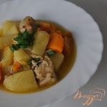 Жаркое с бататом