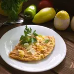 Омлет с болгарским перцем и брынзой в духовке