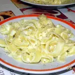 Фетучини в сливочном соусе