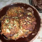 Кабачковые оладьи с зеленью