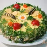 Салат из сердца