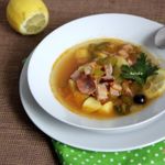 Солянка сборная, с копченостями