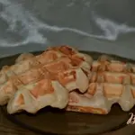 Вафли йогуртовые с яблоком