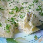 Омлет с цыпленком гриль и сыром в мультиварке