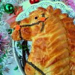 Пирог-кулебяка «Лошадка»