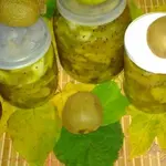 Варенье яблочное с киви