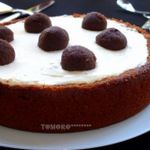 Творожный торт черный трюфель