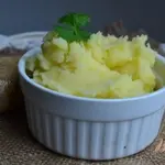 Картофельное пюре с имбирем
