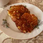 Кабачково-яблочные оладьи