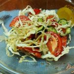 Салат с капустой и чабером