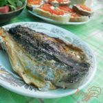 Филе скумбрии на мангале
