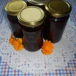 Вишневое варенье-желе с кофе