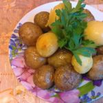 Картошка по-морскому