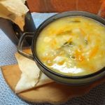 Рассольник с курицей, рисом и прованскими травами